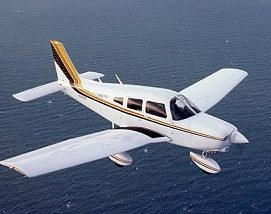 Piper PA28 (Ночной полет)